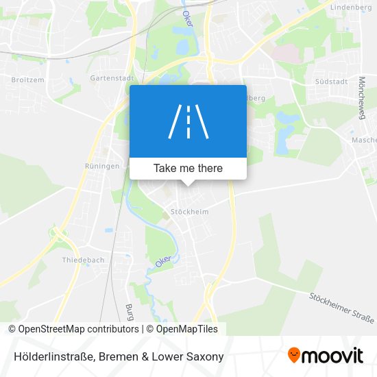 Hölderlinstraße map