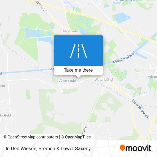 In Den Wiesen map