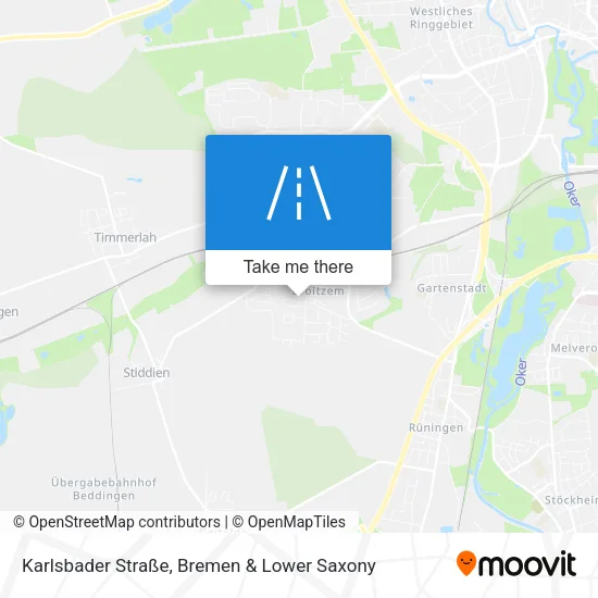 Карта Karlsbader Straße