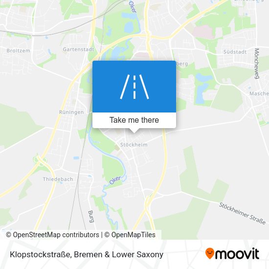 Klopstockstraße map
