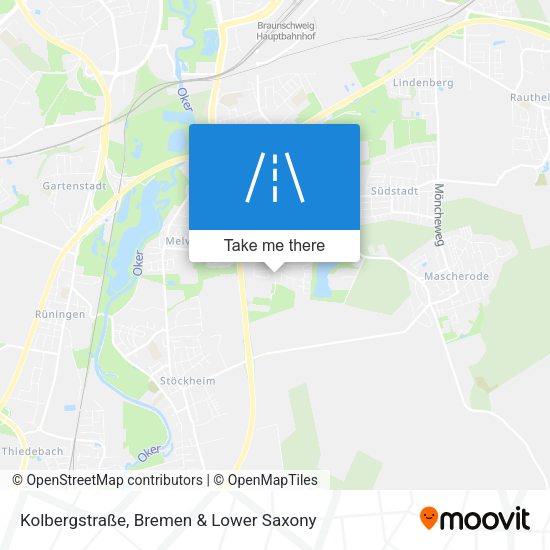 Kolbergstraße map