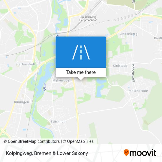 Kolpingweg map