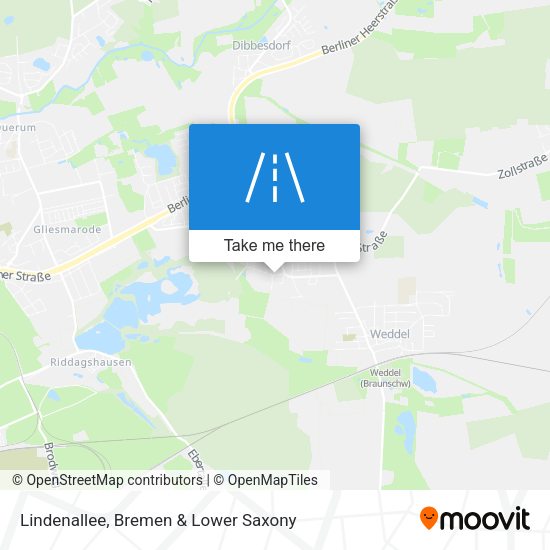 Lindenallee map