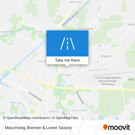 Maschweg map