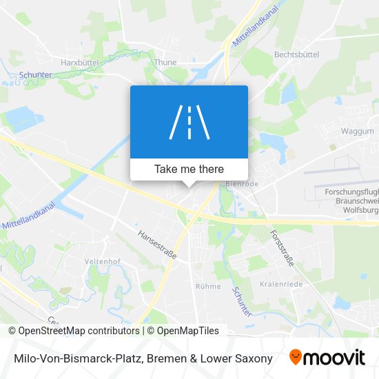 Milo-Von-Bismarck-Platz map