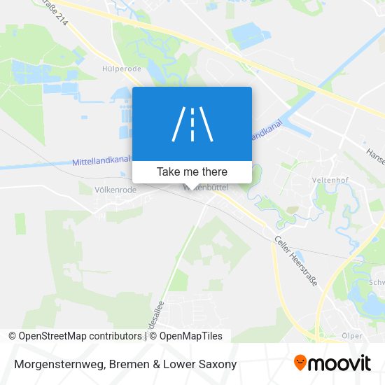 Morgensternweg map