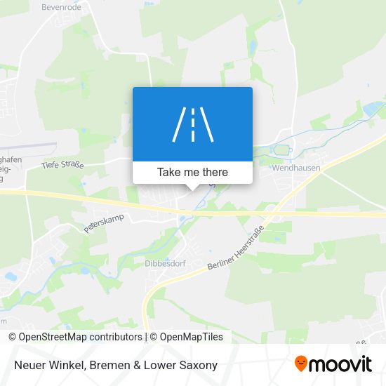 Neuer Winkel map