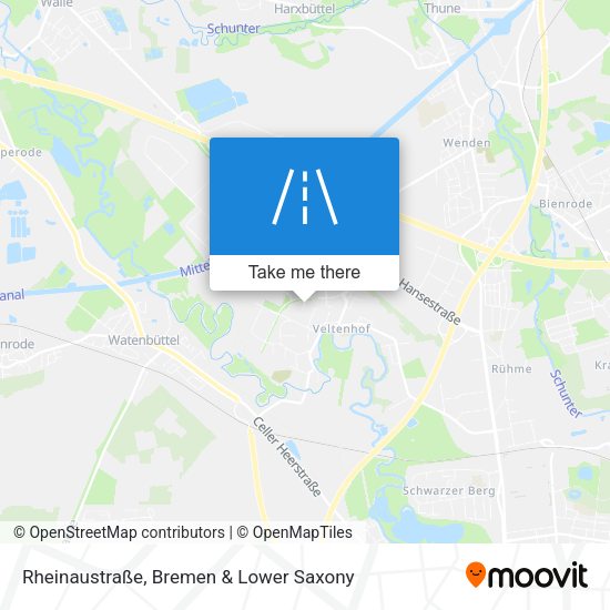 Rheinaustraße map