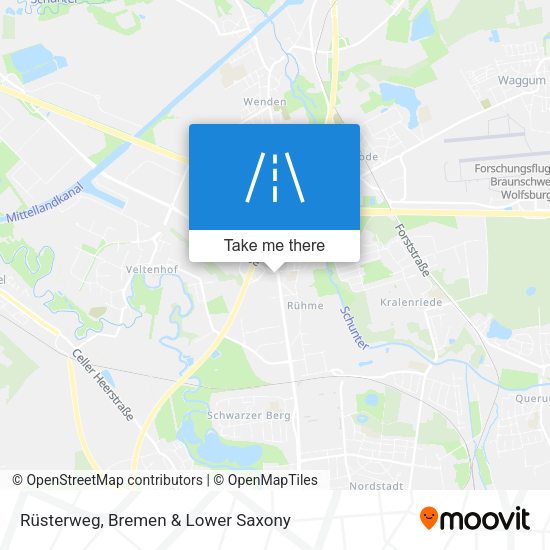 Rüsterweg map