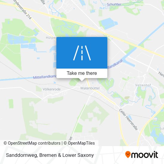 Sanddornweg map