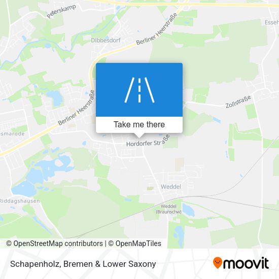 Schapenholz map