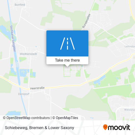 Schiebeweg map