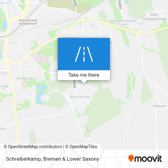 Schreiberkamp map