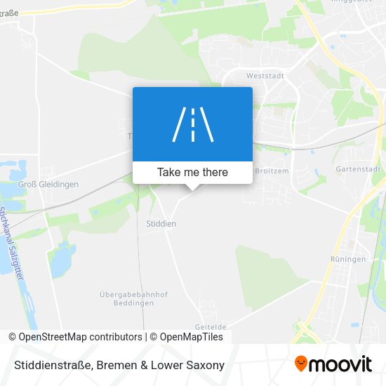 Stiddienstraße map