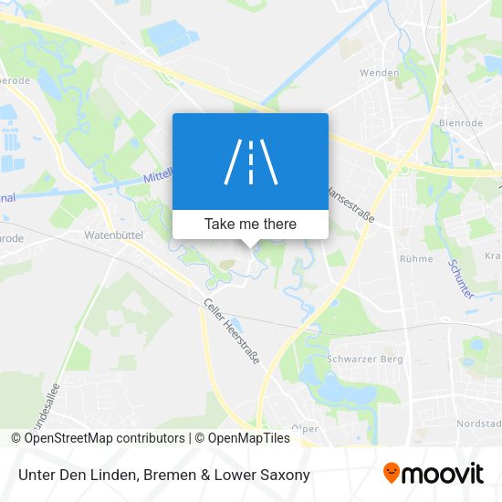 Unter Den Linden map