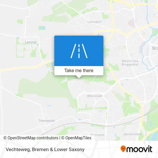 Карта Vechteweg