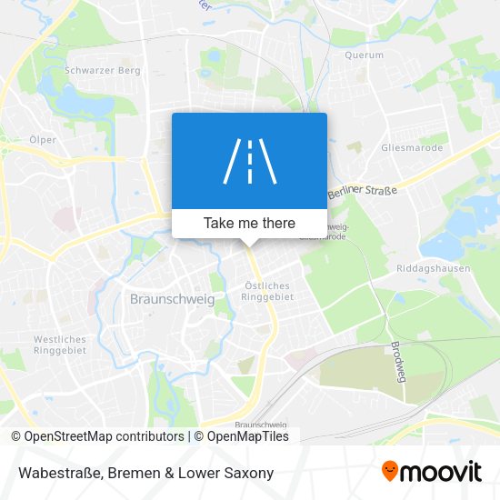 Wabestraße map