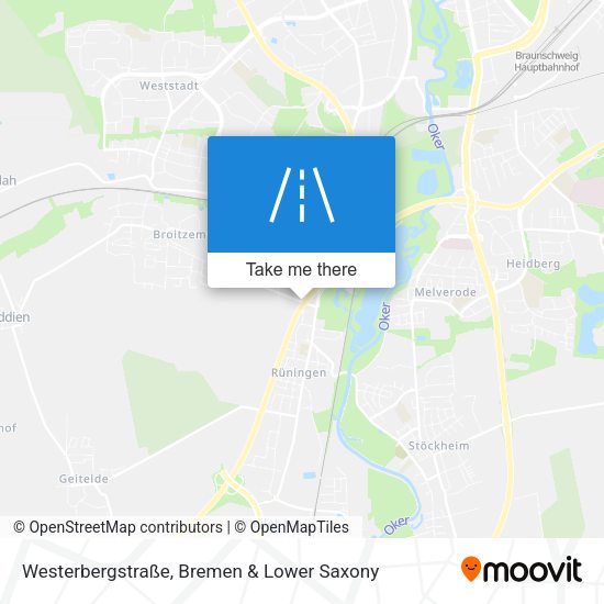 Westerbergstraße map
