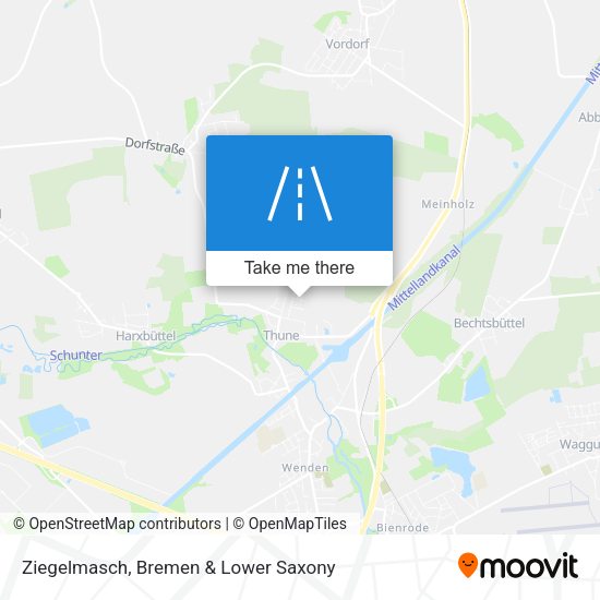 Ziegelmasch map