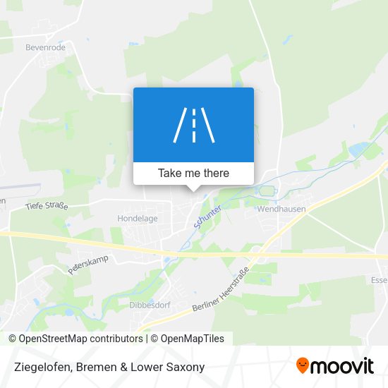 Ziegelofen map