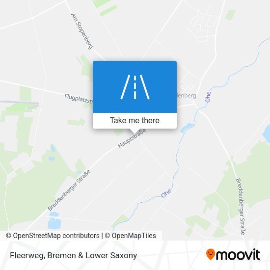 Fleerweg map