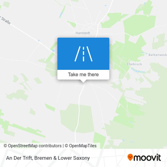 An Der Trift map