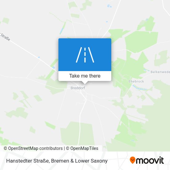 Hanstedter Straße map
