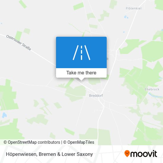 Höpenwiesen map