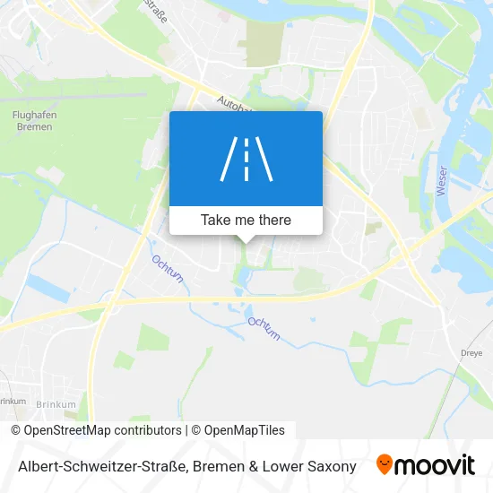Карта Albert-Schweitzer-Straße