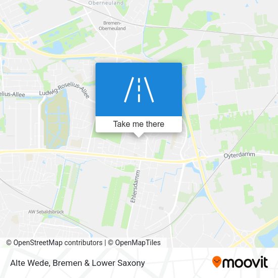 Alte Wede map