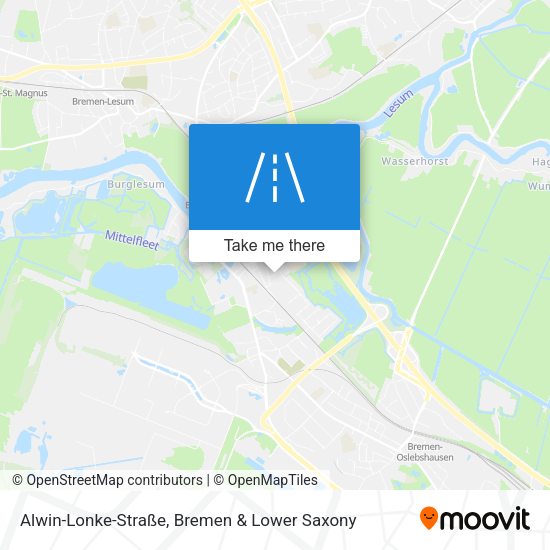 Alwin-Lonke-Straße map