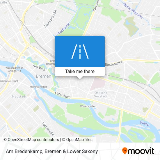 Am Bredenkamp map