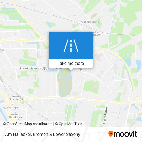 Am Hallacker map