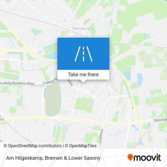 Am Hilgeskamp map