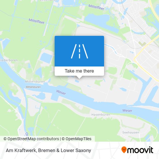 Am Kraftwerk map