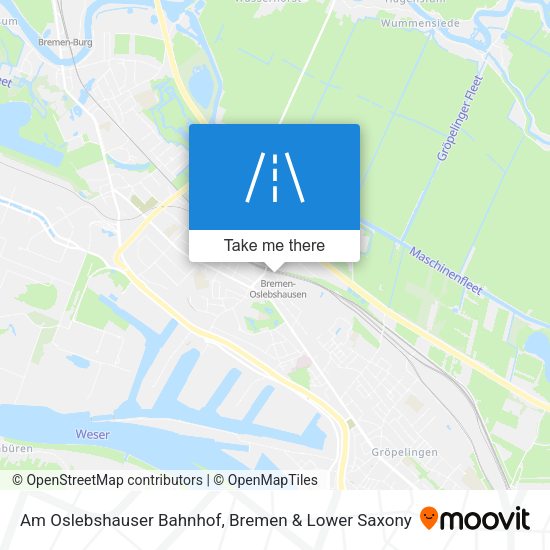 Am Oslebshauser Bahnhof map