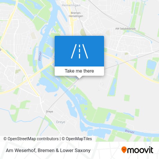 Am Weserhof map