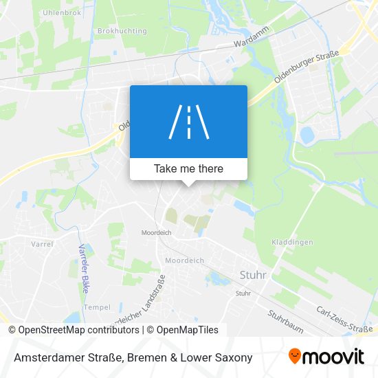Amsterdamer Straße map
