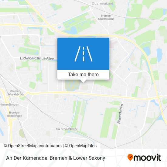 An Der Kämenade map