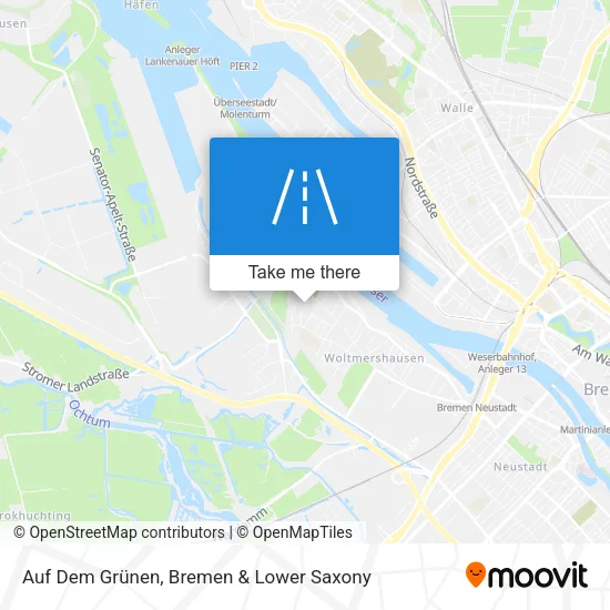 Карта Auf Dem Grünen