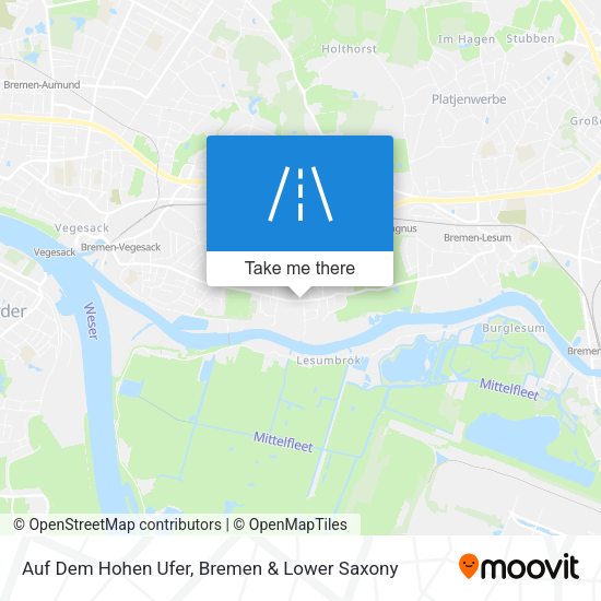 Auf Dem Hohen Ufer map