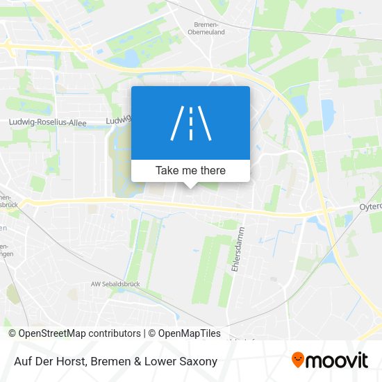Auf Der Horst map