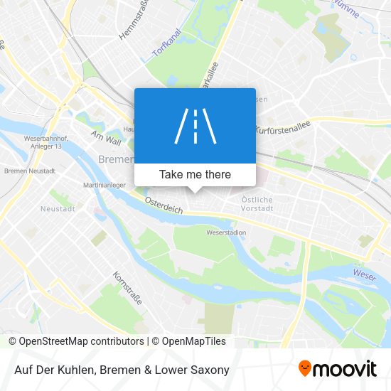 Auf Der Kuhlen map