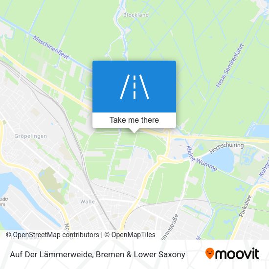 Auf Der Lämmerweide map