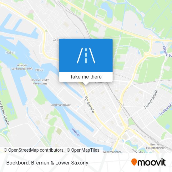 Backbord map