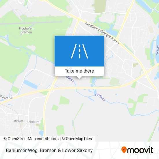 Bahlumer Weg map