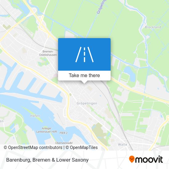 Barenburg map