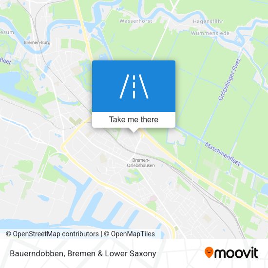 Bauerndobben map