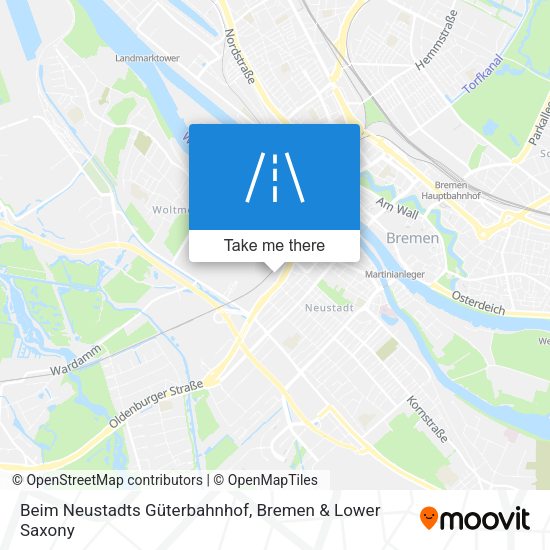 Beim Neustadts Güterbahnhof map