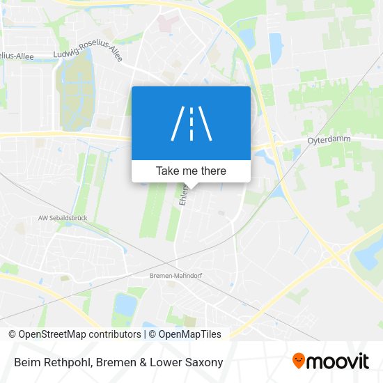 Beim Rethpohl map